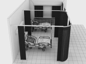 Hospital Room 2 3D Model