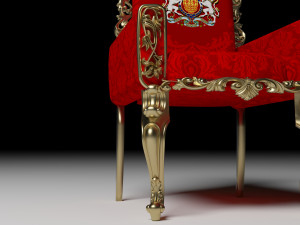 King Throne 6 - 4K 3Dモデル