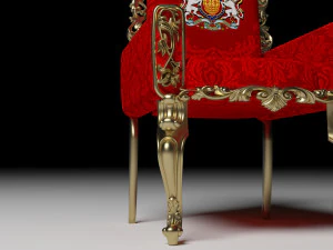 King Throne 6 - 4K 3D Model