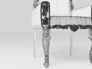 King Throne 6 - 4K 3D Model