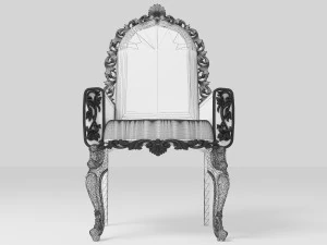 King Throne 6 - 4K 3D Model