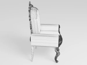 King Throne 6 - 4K 3D Model