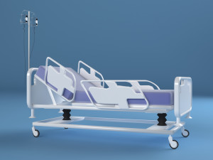 Intensive Care Bed 2 Modelo 3D