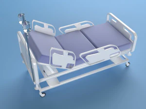 Cama de cuidados intensivos 2 Modelo 3D