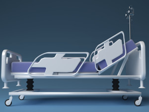 Intensive Care Bed 2 Modelo 3D