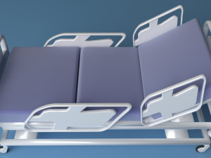 Intensive Care Bed 2 Modelo 3D