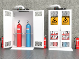 환기 시스템 3D 모델