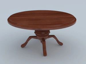 Classic Office Set 3D Model
