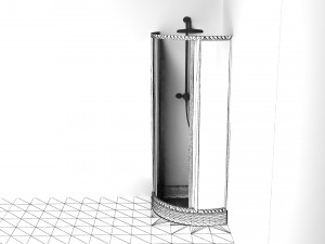 Shower 3D Model