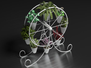 Decorative Flower Stand 3D मॉडल