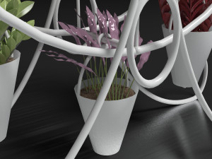Decorative Flower Stand 3D 모델
