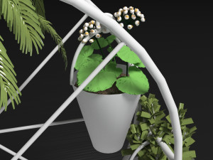 Decorative Flower Stand 3D 모델