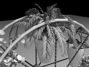 Decorative Flower Stand 3D 모델