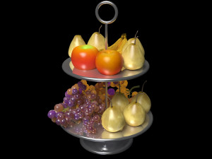 Fruit Basket Modelo 3D