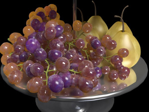 Fruit Basket 3D 模型