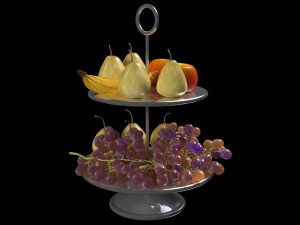 Fruit Basket 3D 模型