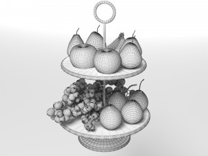 Fruit Basket 3D 模型
