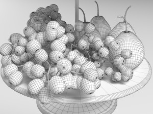 Fruit Basket 3D 模型