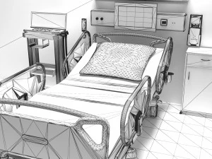 Intensive Care Unit 2 3D Model