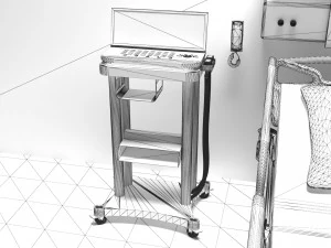 Intensive Care Unit 2 3D Model