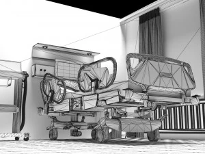 Intensive Care Unit 2 3D Model