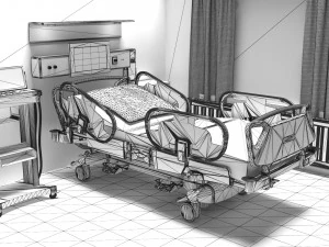 Intensive Care Unit 2 3D Model
