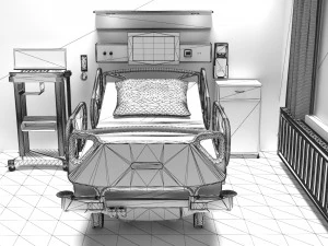 Intensive Care Unit 2 3D Model