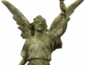 Statue of Lady Geo 3D Model