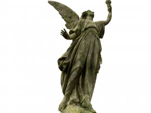 Statue of Lady Geo 3D Model