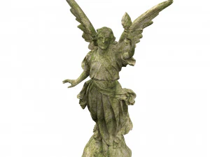 Statue of Lady Geo 3D Model