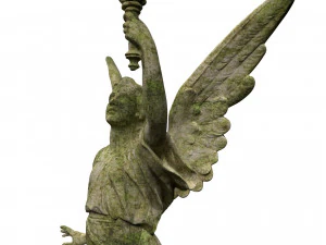 Statue of Lady Geo 3D Model