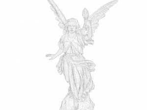 Statue of Lady Geo 3D-Modell