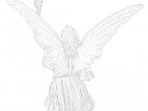 Statue of Lady Geo 3D-Modell