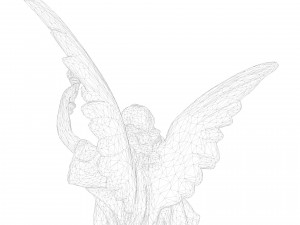 Statue of Lady Geo 3D-Modell