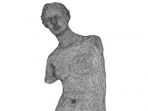 Aphrodite Statue 3D Model