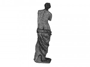 Aphrodite Statue 3D Model