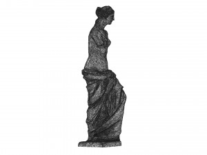 Aphrodite Statue 3D Model
