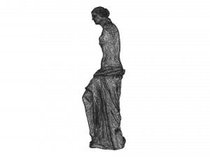Aphrodite Statue 3D Model