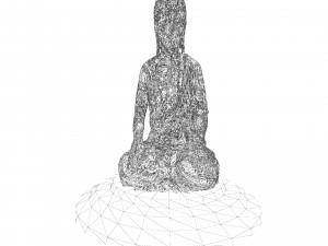 Buddha Statue Modello 3D
