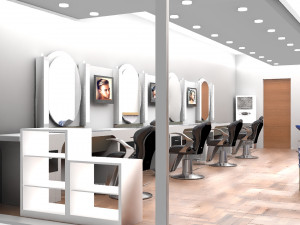 Barber Shop Modello 3D