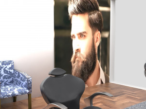 Barber Shop Modello 3D