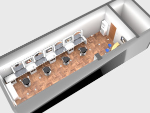 Barber Shop Modello 3D