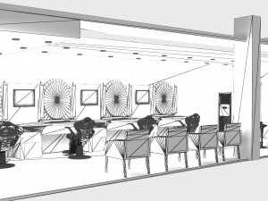 Barber Shop Modello 3D