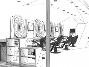 Barber Shop Modello 3D