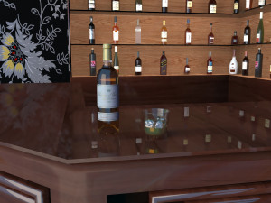 Corner Bar 3D 모델