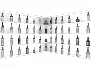 Corner Bar 3D 모델