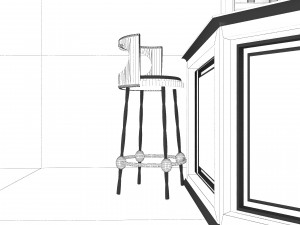 Corner Bar 3D 모델