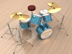 Drum Set 3D Models