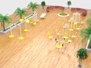 Sport Park Modelo 3D
