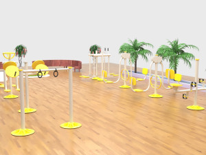 Sport Park 3D Model